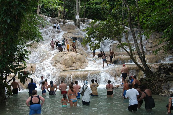 Jamaica Dunns River Falls Party Cruise With Snorkeling - Overview of the Experience