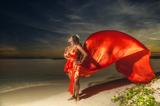 Jamaica Flying Dress - Receiving the Digital Photos