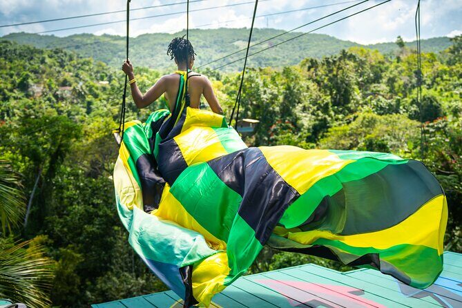 Jamaica Swing Drone Photoshoot with Dress Lunch and Transport - An Overview of What to Expect