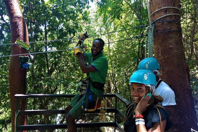 Jamaica Zipline and Horseback Ride N Swim Adventure Tour From Runaway Bay - Horseback Riding and Swimming Highlights