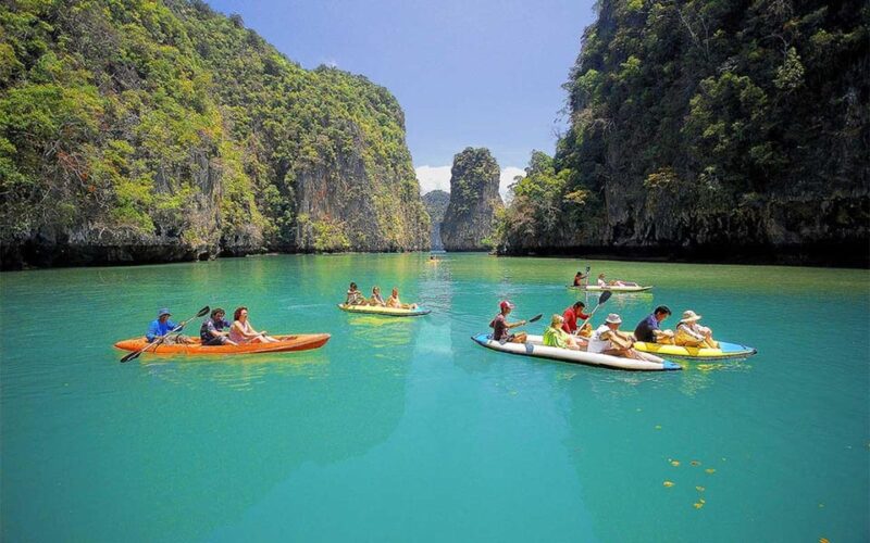 JAMES BOND ISLAND AND CANOE ROUTE AMONG MANGROVES - Key Points