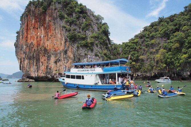 James Bond Island By Big Boat W/ Canoeing & Lunch - Tour Duration