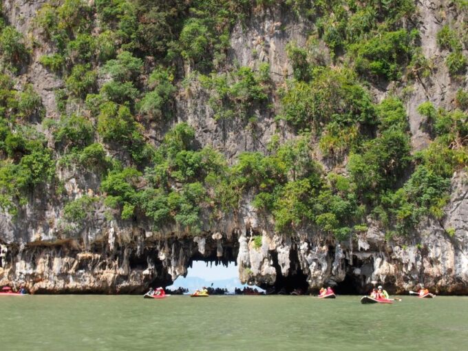 James Bond Island: Sightseeing Tour by Longtail Boat & Kayak - Floating Village and Waterfall