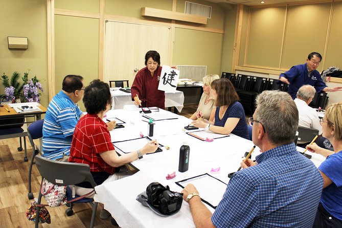 Japanese Calligraphy Experience - Souvenir Calligraphy Board