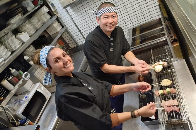 Japanese Cooking Experience: Dashimaki, Yakitori & Onigiri - Yakitori: Grilling Skewered Chicken to Perfection