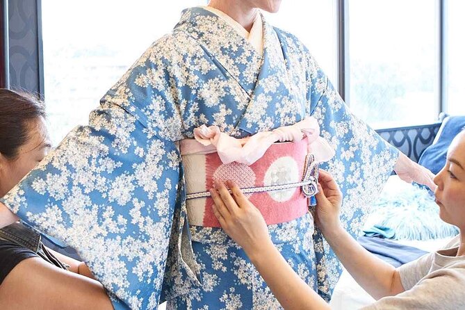 Japanese Kimono Experience Quick Plan From Ginza - Kimono Dressing and Hair Styling