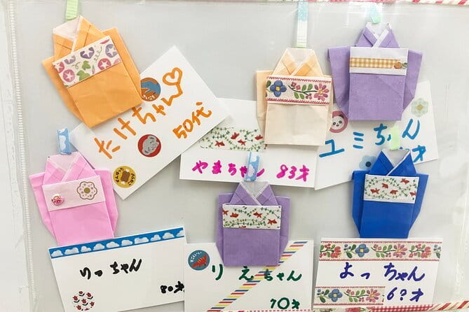 Japanese Miniature Kimono Made With Origami in Osaka - Accessibility and Participation