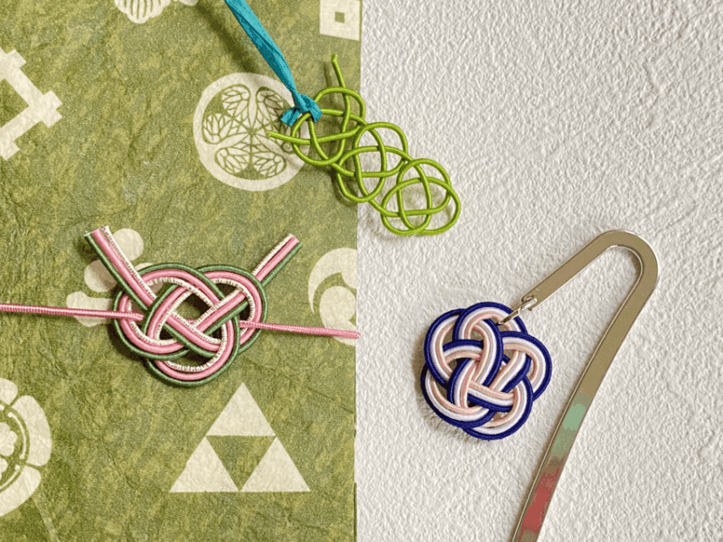 Japanese Paper Notebook and Mizuhiki Belt Bookmark Workshop - Key Points