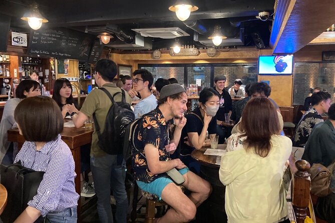 Japanese Speaking Experience With the Pub Locals in Shibuya City. - Meeting the Local Pub Goers