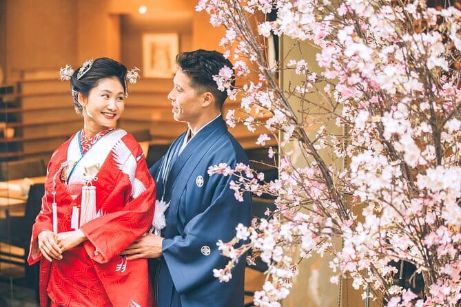 Japanese Special Wedding Photo Plan From Ginza - Kimono Rental and Dressing