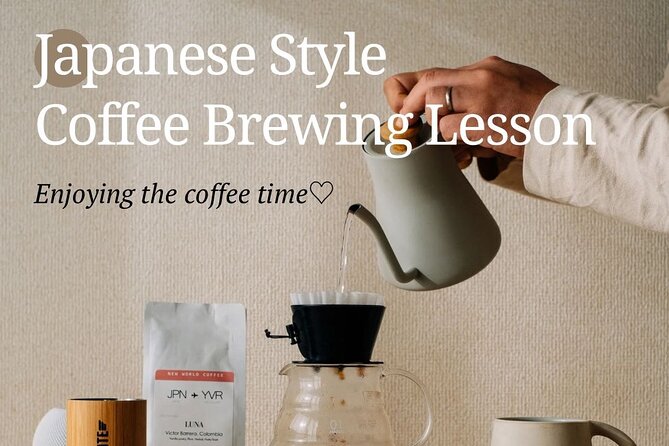 Japanese Style Coffee Brewing Lesson - Key Points