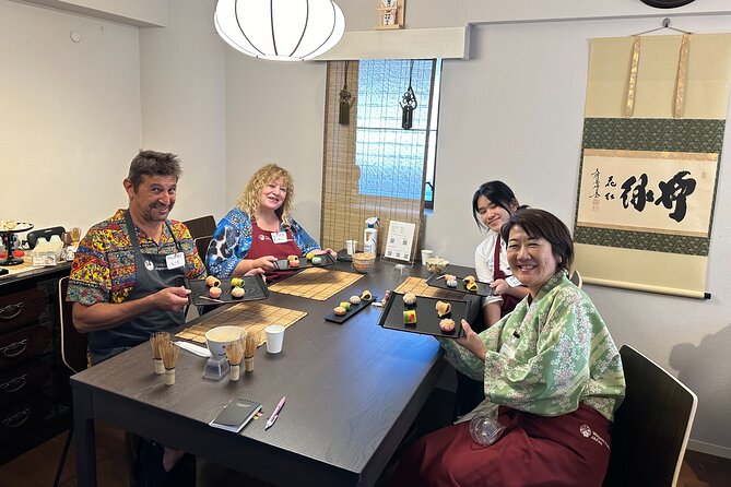 Japanese Sweets Making With Tea Ceremony in Pirvate Studio - What to Expect