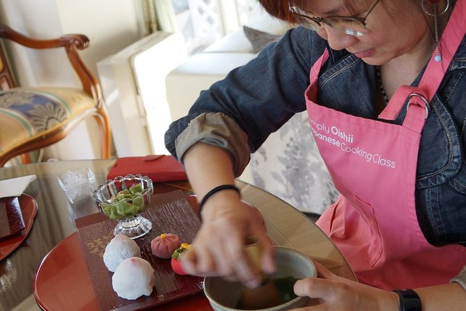 Japanese Sweets (Mochi & Nerikiri) Making at a Private Studio - Inclusions and Exclusions