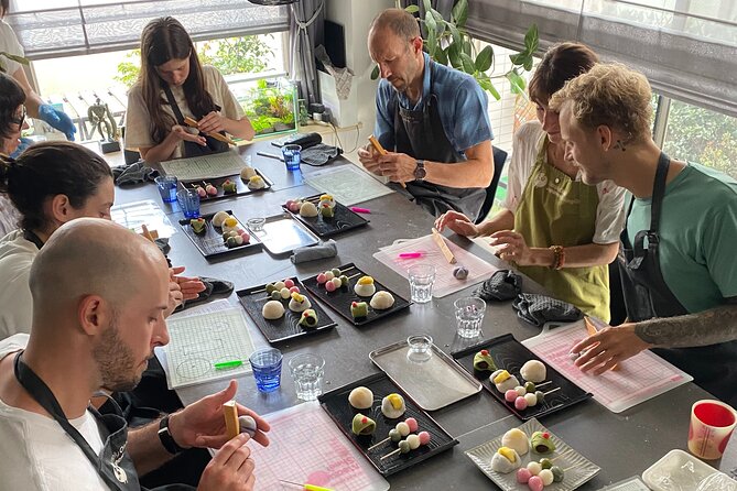 Japanese Sweets (Mochi & Nerikiri) Making at a Private Studio - Class Size and Age Limit