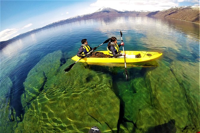 Japan's No. 1 Water Quality National Lake Shikotsu, Hokkaido's First Landing Clear Kayak Tour Difficulty Level (Medium) - Highlights of the Lake Shikotsu