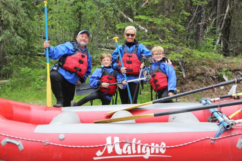 Jasper: Canyon Run Family Whitewater Rafting - Itinerary and Experience