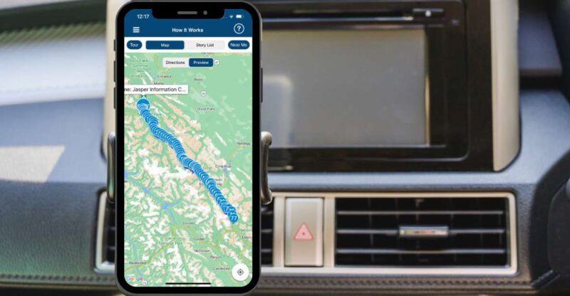 Jasper: Icefields Parkway Self-Guided Driving Audio Tour - Audio Guide Features