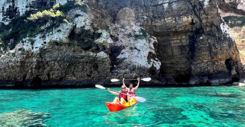 Javea: Cala Portixol Kayak Tour With Snorkel & Cliff Jumping - Activity Highlights