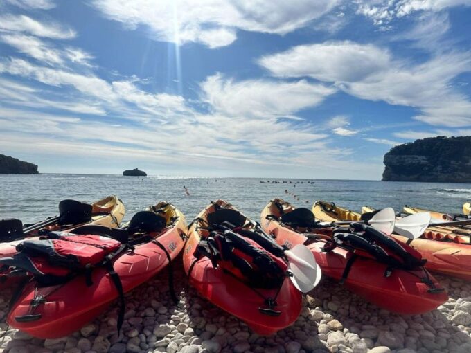 Javea: Portixol Cove Kayak Tour, Snorkeling and More - Cancellation Policy