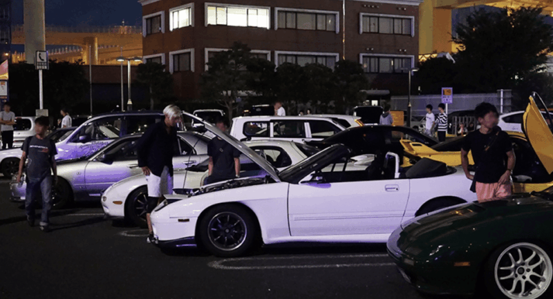 JDM Tour in Tokyo Highway (Daikoku,Tatsumi,Akihabara) - Highlights of the Tour