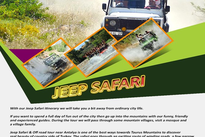 Jeep Safari Antalya-Gebiz-Manavgat-Side (Attention High Excitement) - Hosts Commitment to Improvement
