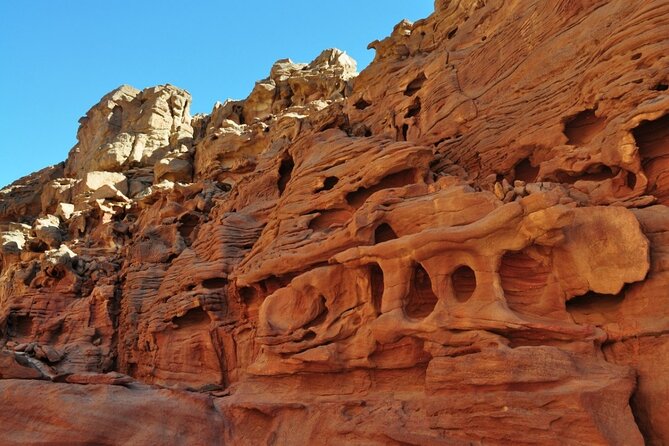 Jeep Safari Canyon Salama and Snorkeling in Dahab City From Sharm - Key Points