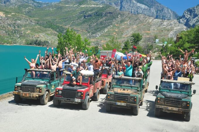 Jeep Safari-Lunch-Boat-Canyon-Waterfall-Foam,Water Party - Tranquil Boat Tour