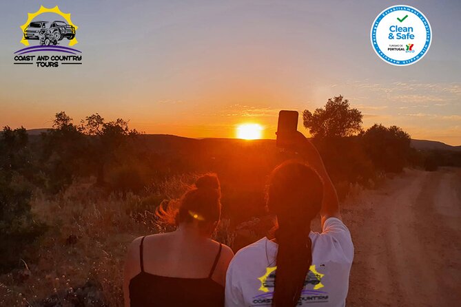 Jeep Sunset by the Algarve Mountains - Meeting and Pickup