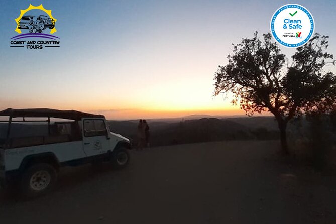 Jeep Sunset by the Algarve Mountains - Departure From Albufeira