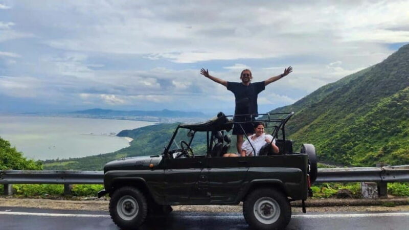 JEEP TOUR HOI AN TO HUE and ADMIRE THE HAI VAN PASS - Relaxing at Turtle Stone Coffee
