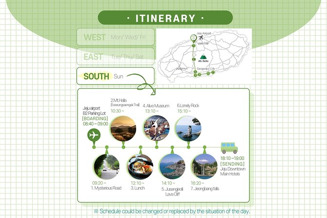 Jeju Island South UNESCO Day Tour With Lunch Included - Reviews and Certificate of Excellence