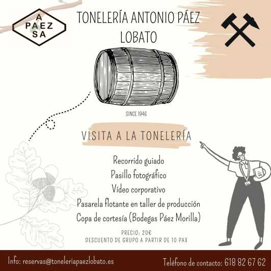 JEREZ DE LA FRONTERA: GUIDED TOUR TO THE COOPERAGE - Tour Features