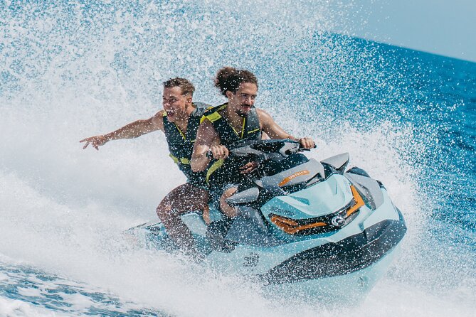 Jet Ski Experience in Cala En Basset and Cueva Sargilau - Experiencing Jet Ski Adventure