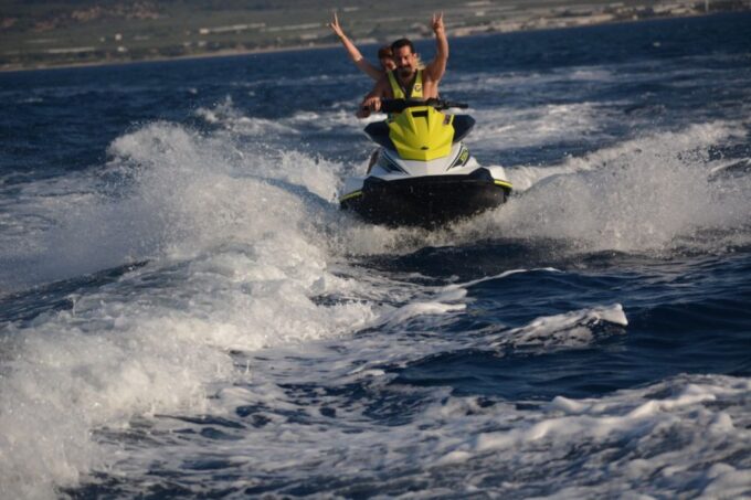 Jet Ski Safari to Sfinari Beach - Safety With Guided Tour