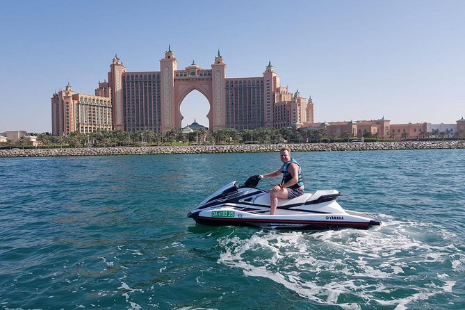 Jet Ski Tour Dubai: La Mer - Burj Al Arab- Atlantis for 1h 30min - Pricing and Cancellation Policy