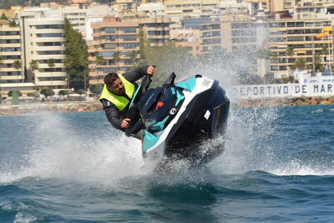JET SKI TOUR Experience in Marbella 30 MINUTES - Life Jackets for Kids