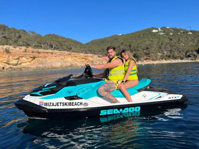 JET SKI TOUR to Cala Salada FROM Puerto De San Antonio - Tour Experience
