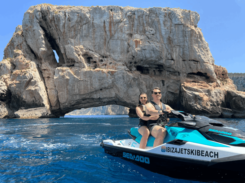 JET SKI TOUR to Margarita Island From Cala Bassa Beach IBIZA - Experience Highlights
