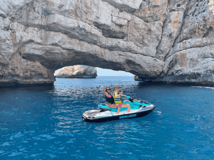 JET SKI TOUR to Margarita Island From Cala Bassa Beach IBIZA - Duration and Pricing