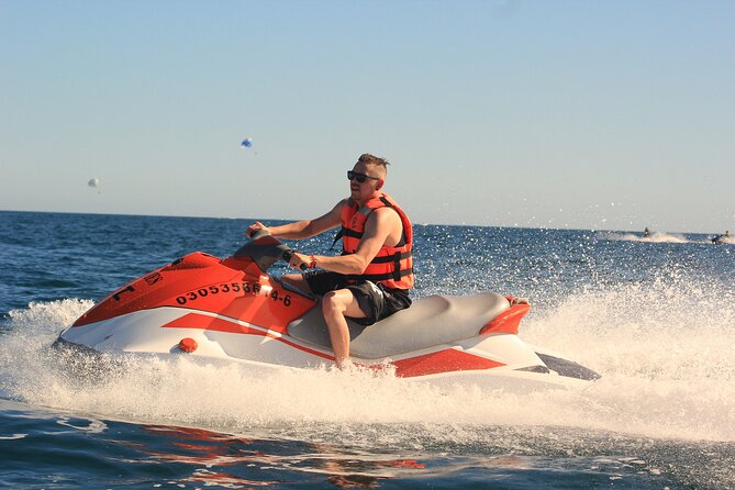 Jet Skiing in Cabo San Lucas - Cruise Ship Passenger Pickup and Meetup