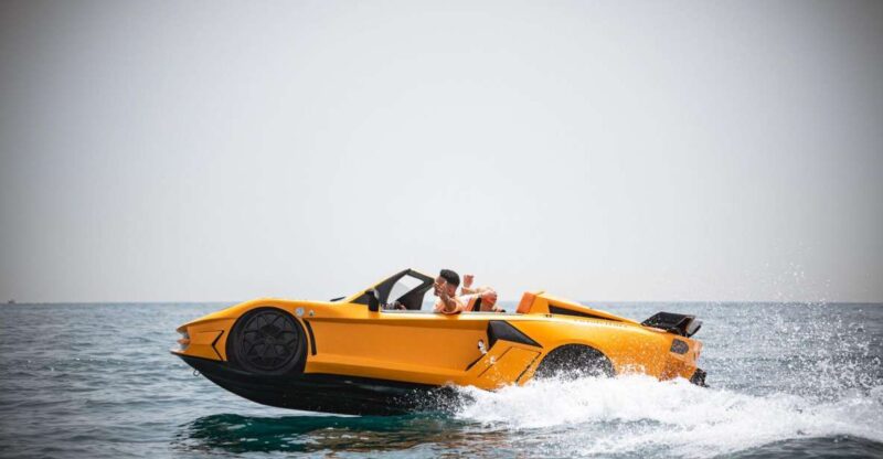 Jetcar Lambo - Unique Experience - Safety and Features