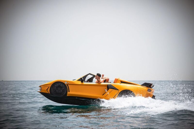 Jetcar Lambo - Unique Experience - Photo Session Opportunity