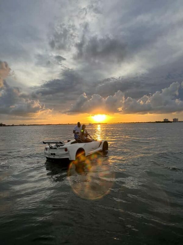 JetCars Miami Beach & Free Boat Ride + $250 Due At Check in - Introduction: A Different Way to See Miami Beach