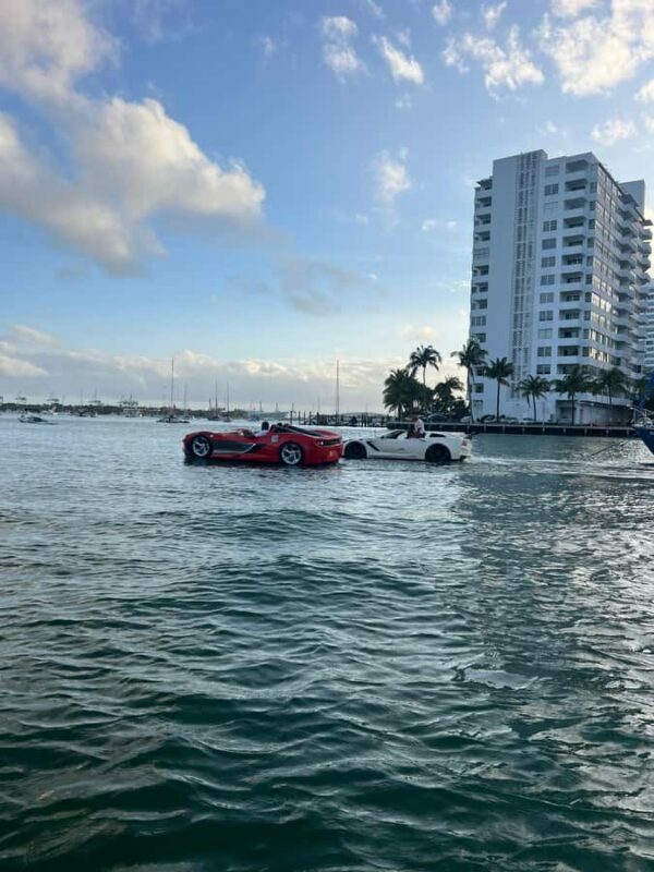 JetCars Miami Beach & Free Boat Ride + $250 Due At Check in - Who Would Love This Experience