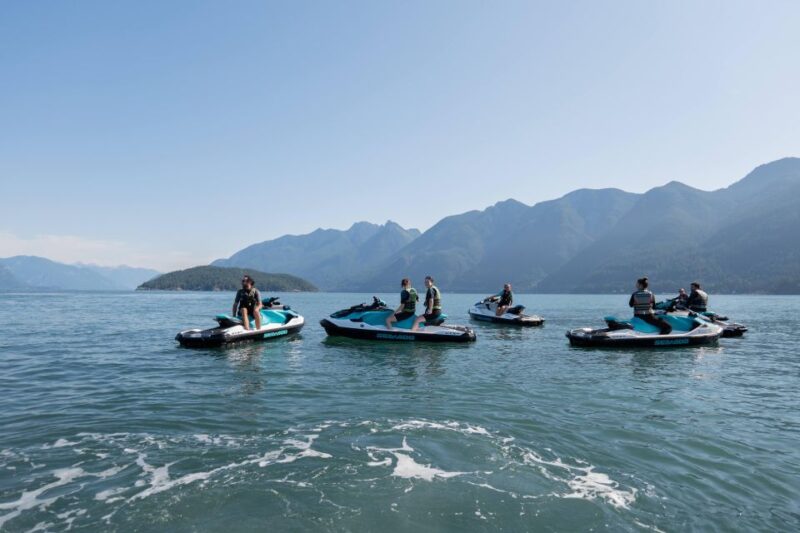 Jetski to Bowen Island, Incl Beer, Wine, Coffee or Icecream - Guided Adventure