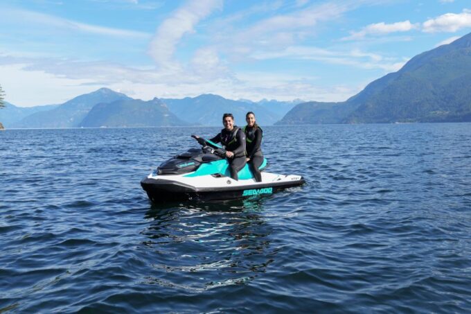 Jetski to Bowen Island, Incl Beer, Wine, Coffee or Icecream - Visiting Howe Sound UNESCO World Heritage Fjord