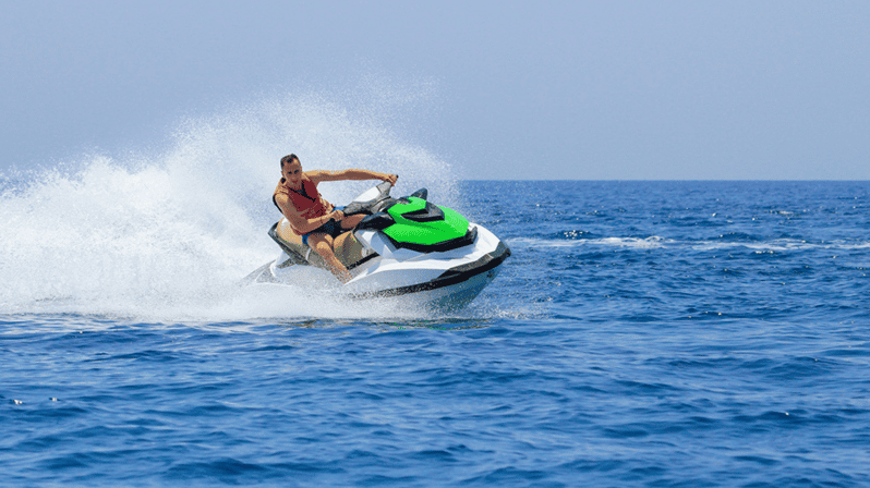 Jetski With Crystal Kayak, UFO Ride, and Paddle Board - Jetski Experience