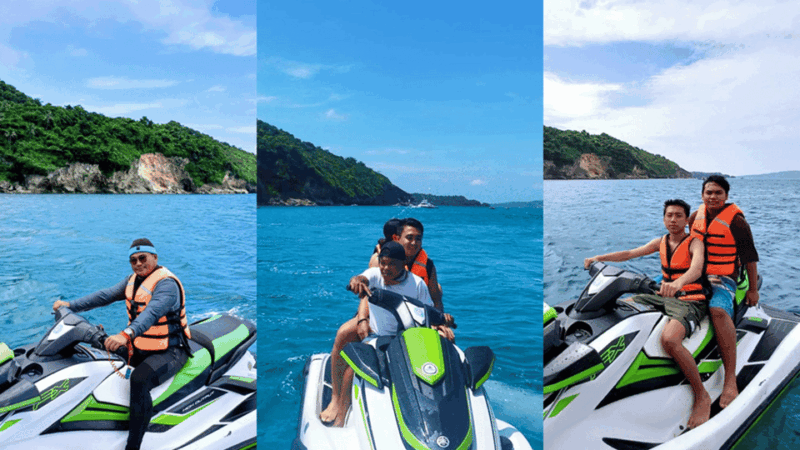 Jetski With Crystal Kayak, UFO Ride, and Paddle Board - Crystal Kayak