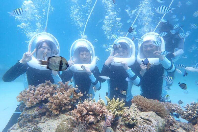 Jetski With Parasailing and Helmet Diving - Helmet Diving Experience