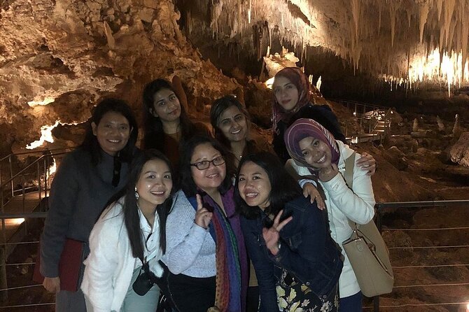 Jewel Cave Fully-guided Tour (Located in Western Australia) - Meeting and End Point